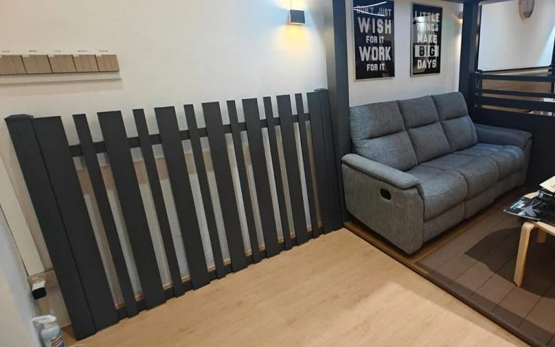 Screen, wider view, aluminium fencing supplied by Alu-R Pro in Singapore